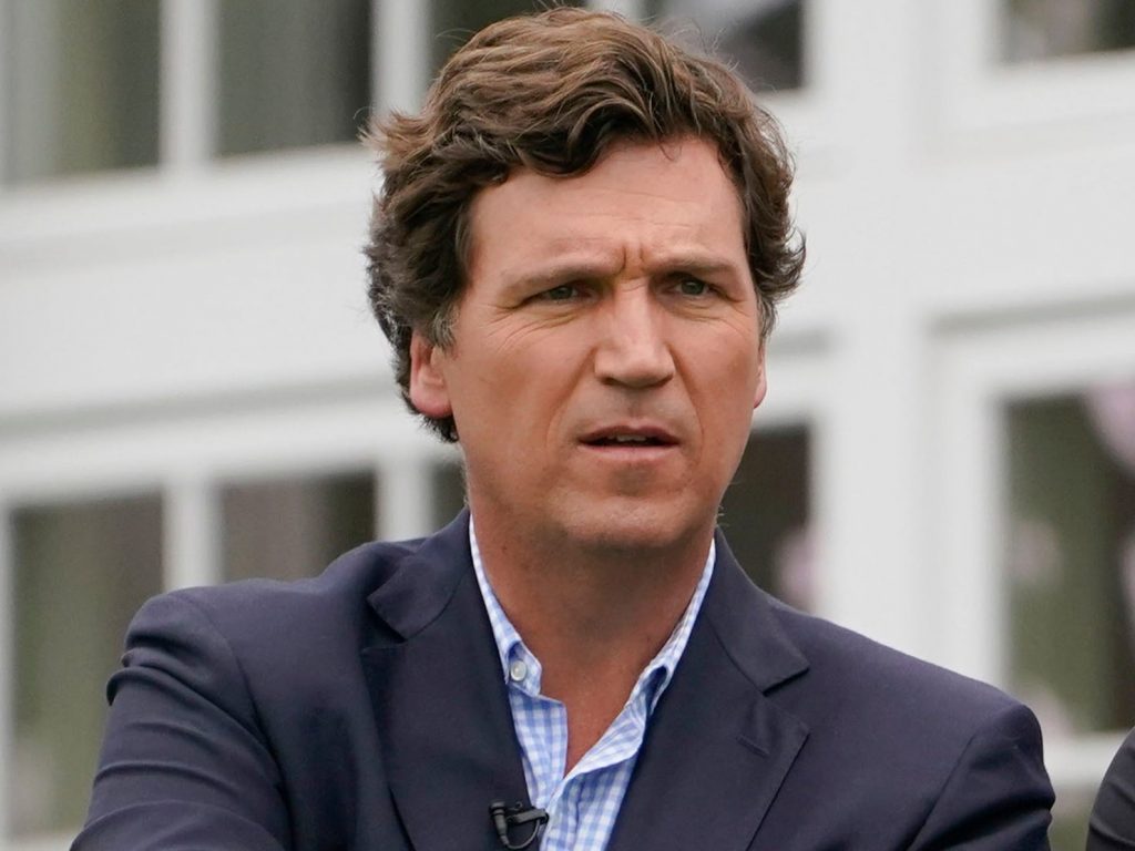 Tucker Carlson was captured on video discussing if his ‘postmenopausal fans’ will like how he looks on air and describing a woman as ‘yummy:’ NYT