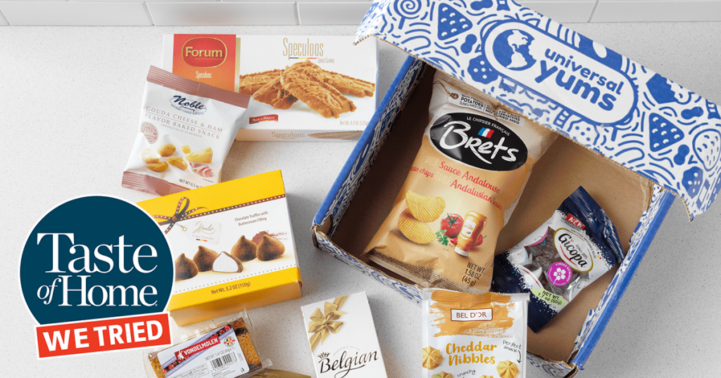 Universal Yums Review: This Snack Subscription Takes Your Taste Buds Around the World