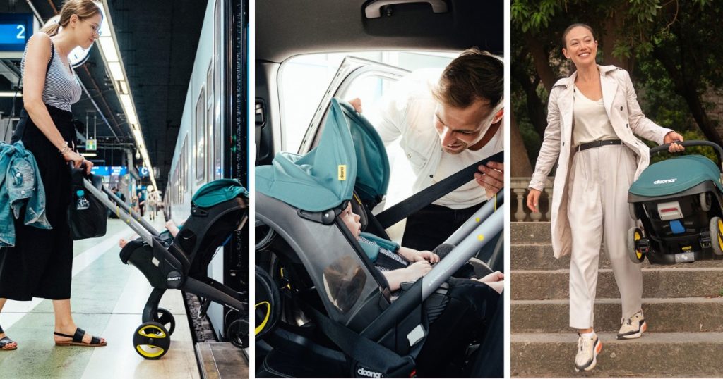 The Doona stroller is a must-have for new parents
