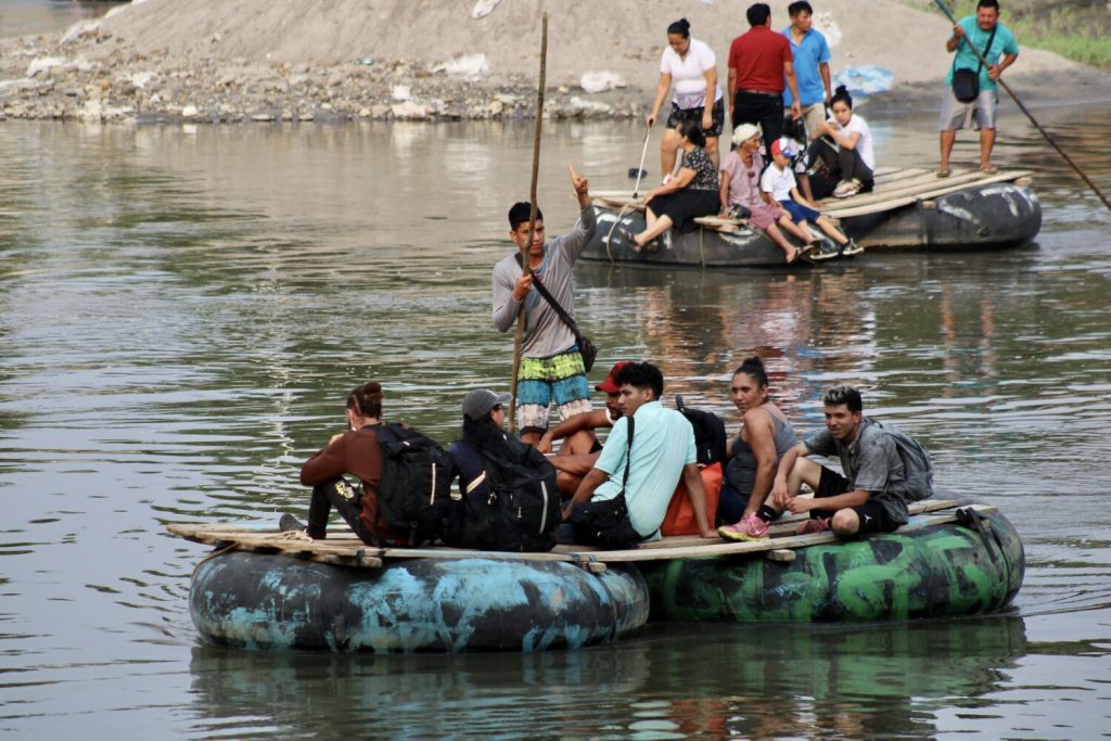 ‘We want to be Americans’: Migrants flow through Mexico’s southern border after Title 42’s end