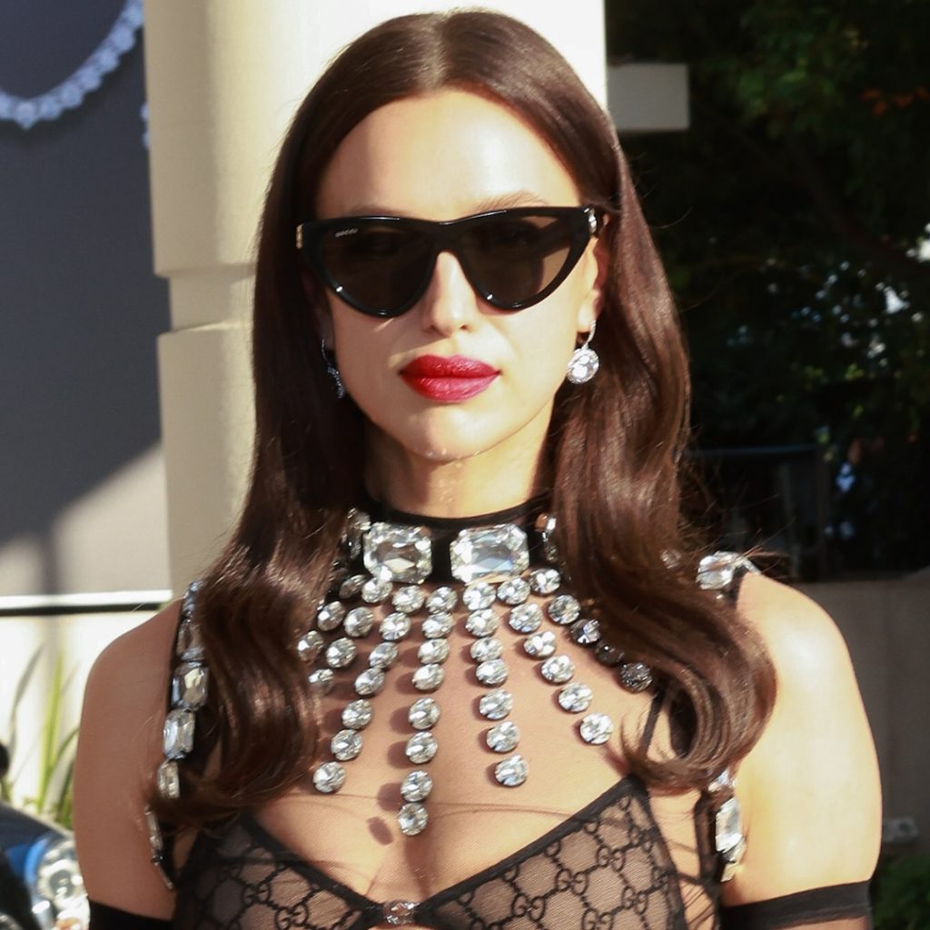 Irina Shayk Makes Lingerie High-Fashion With Risqué Cannes Look