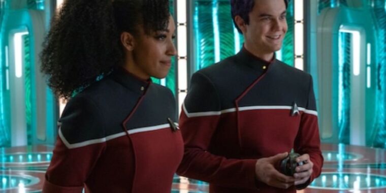 Check out live-action Boimler and Mariner in Strange New Worlds S2 trailer