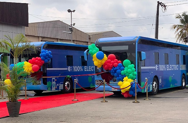Photos : LASG Officially Launches Electric Mass Transit Buses For Passenger Operations