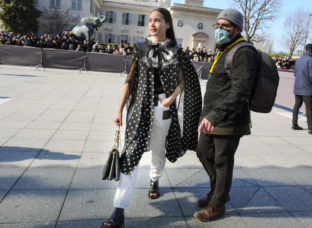 Polka Dots Are Taking Over Street Style