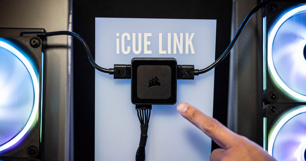 Hands-on with iCue Link, Corsair’s one cable to rule them all