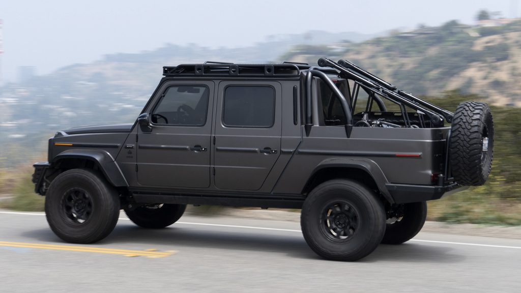 This Wild G-Wagon Pickup Conversion Has The Crazy Axles All Serious Trucks Need