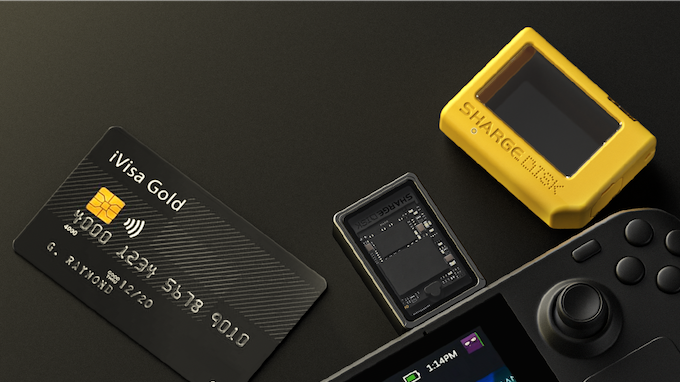 Sharge Disk: The keychain-sized external SSD enclosure going places on Kickstarter