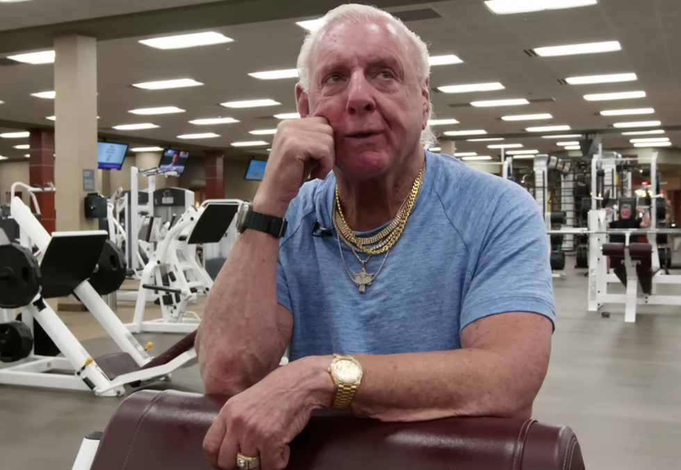 Wrestling Legend Ric Flair Still Trains Like a Pro