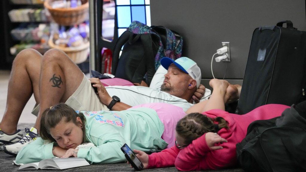 Airline delays and cancellations snowballing…