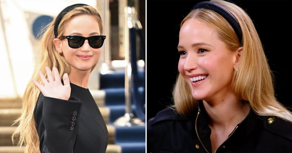 Jennifer Lawrence Is Bringing Back the Classic Headband