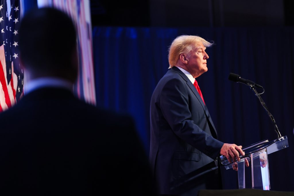 Trump’s Motorcade Heckled at Moms for Liberty Event: ‘Traitor’