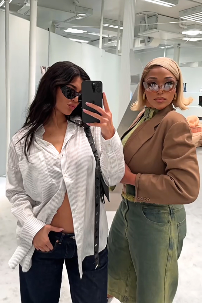 Kylie Jenner and Jordyn Woods Enjoy NYFW Shopping Date After Reunion